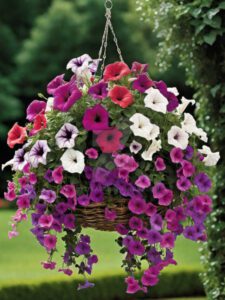 vibrant_petunia_cascade_in_wicker_hanging_basket_by_adysplase_dh2psme-375w-2x